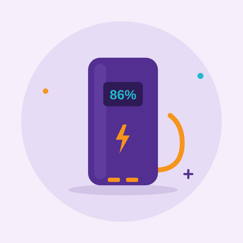 Fast Charging Power Bank 10000mAh with LED Display image