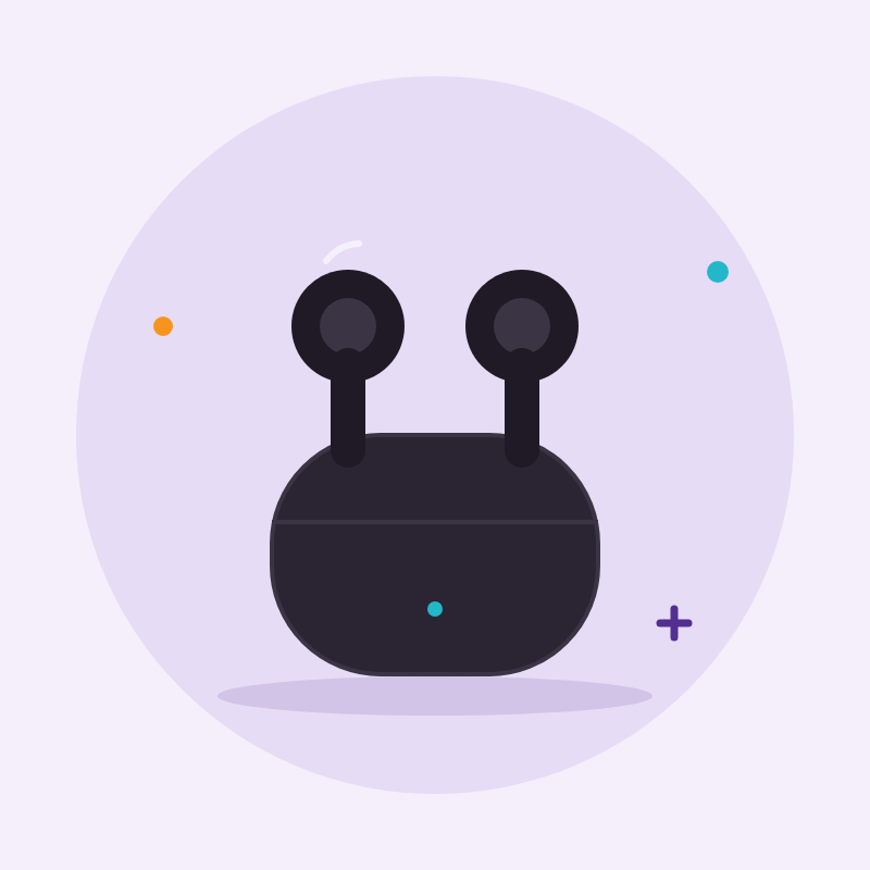 Wireless Bluetooth Earbuds with Charging Case image